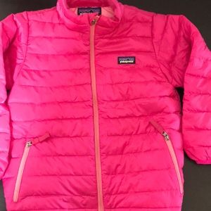 Patagonia down sweater coat size 5